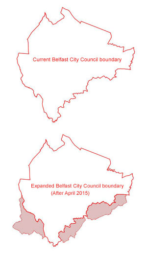 electoral boundaries Belfast